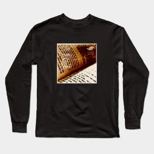 The Pages of Love Album Cover Art Minimalist Square Designs Marako + Marcus The Anjo Project Band Long Sleeve T-Shirt